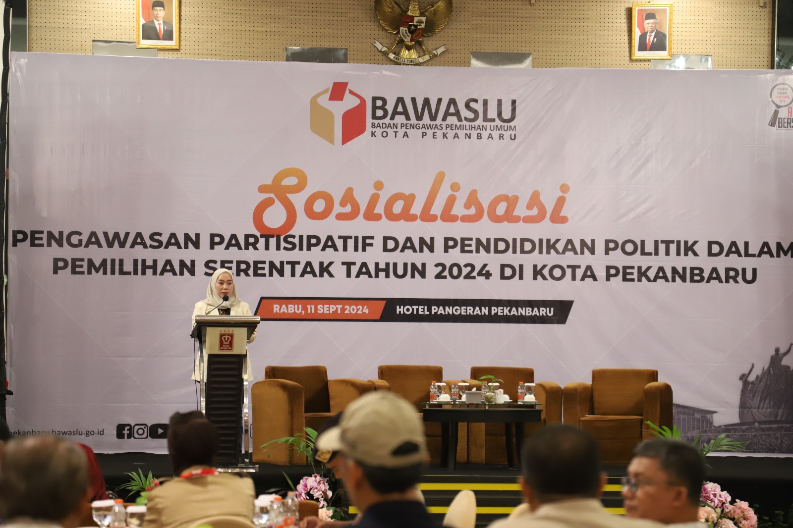 sosialisasi pengawasan partisipatif dan pendidikan politik dalam pemilihan serentak tahun 2024