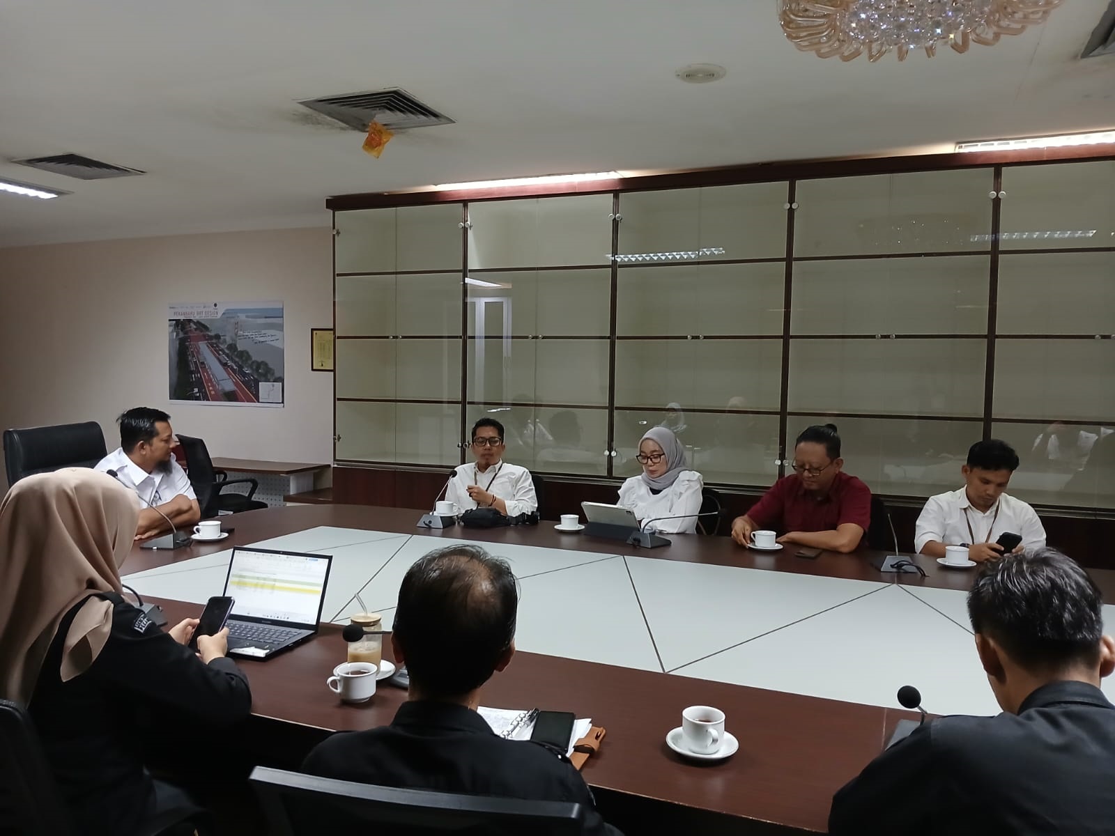 Rapat Koordinasi bersama KPU dan Tapem Pekanbaru