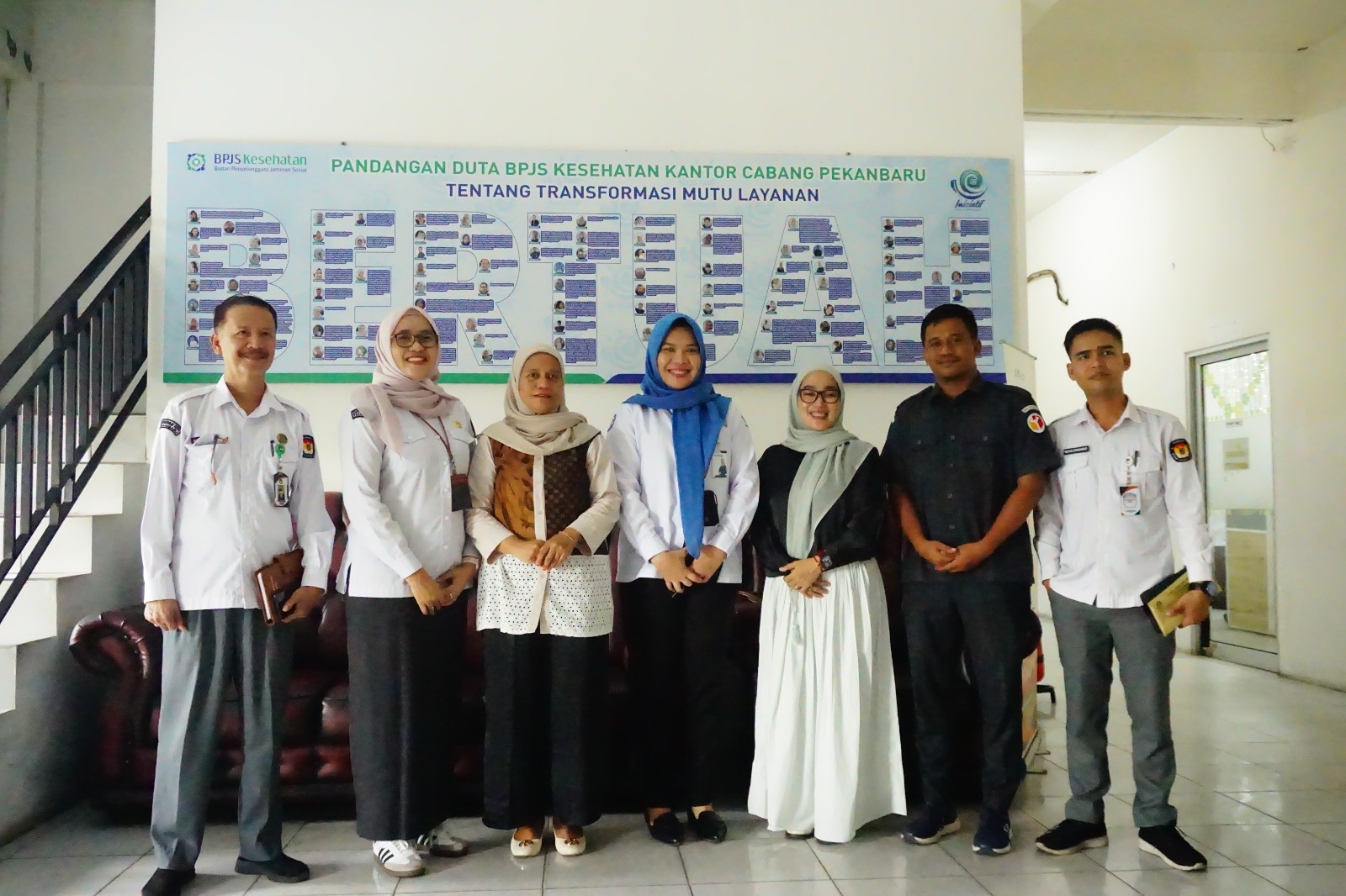 Rakor bersama KPU & BPJS Kesehatan Pekanbaru