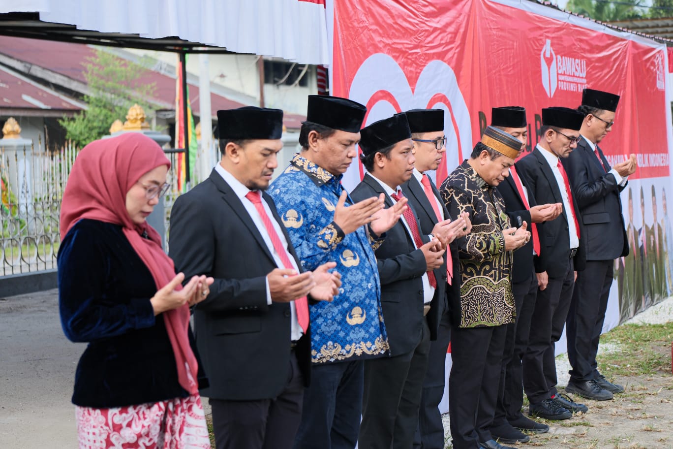 upacara memperingati hari kemerdekaan republik Indonesia ke 80 tahun