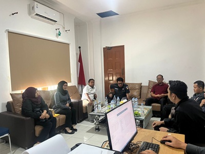 Bawaslu RI Sosialisasikan Fitur Baru SIPS dan Lakukan Supervisi di Bawaslu Kota Pekanbaru