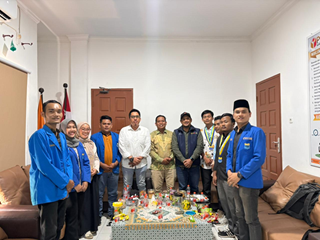 Bawaslu Kota Pekanbaru menerima audiensi dari Persatuan Mahasiswa Islam Indonesia (PMII) Kota Pekanbaru