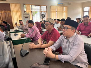 awaslu Kota Pekanbaru menghadiri kegiatan Peringatan Isra Mi’raj Nabi Muhammad SAW 1448 Hijriah