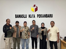 Amiruddin Sijaya Dorong Sinergi Pengawasan Data Pemilih di Pekanbaru