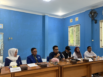 Bawaslu Kota Pekanbaru melaksanakan kunjungan kelembagaan dan konsolidasi ke DPD PAN Kota Pekanbaru