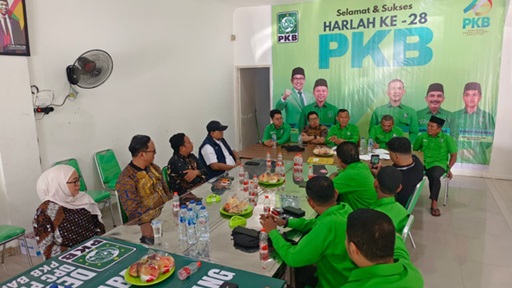 Bawaslu Kota Pekanbaru melaksanakan kunjungan silaturahmi dan Konsolidasi Demokrasi ke Dewan Pimpinan Cabang (DPC) Partai Kebangkitan Bangsa (PKB) Kota Pekanbaru.