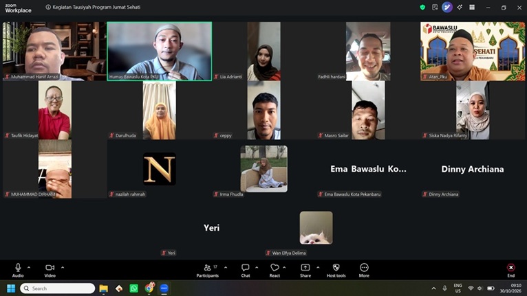 Lia Adrianti Sampaikan Tausiah tentang Cinta Allah yang Tidak Pernah Mengecewakan.