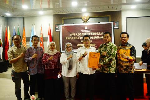 penyerahan BA dan SK Penetapan hasil PDPB