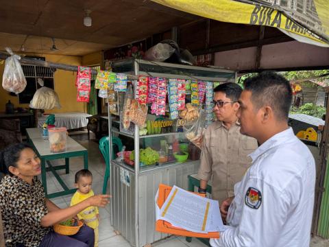 Pengawasan Coktas hari kedua (Fedy Ketua, lakukan Coktas di Tenayan Raya)