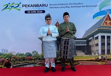 Ketua Bawaslu Kota Pekanbaru Hadiri Rapat Paripurna Hari Jadi Kota Pekanbaru ke-242