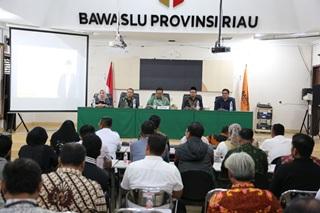 Bawaslu Kota Pekanbaru Hadiri Konsolidasi Bersama Ketua Bawaslu RI, Perkuat Kesiapan Hadapi Pemilu 2029