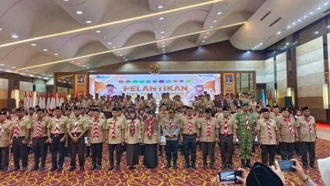 Pengurus Saka Adhyasta Pemilu Kota Pekanbaru resmi dilantik dalam rangkaian Pelantikan Pengurus Saka, Satuan Komunitas (Sako), dan Kwartir Ranting (Kwaran) se-Kwartir Cabang (Kwarcab) Kota Pekanbaru.