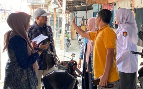 Kawal Akurasi Data Pemilih, Bawaslu Pekanbaru Lakukan Coktas di Marpoyan Damai