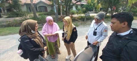 Coktas PDPB di Tuahmadani, Bawaslu Pekanbaru Verifikasi Data Pemilih di Lapangan