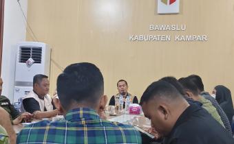 Amiruddin Sijaya Koordinator Pencegahan, Pengawasan Masyarakat (Parmas) dan Hubungan Masyarakat (Humas) Bawaslu Provinsi Riau