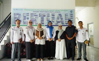 Rakor bersama KPU & BPJS Kesehatan Pekanbaru