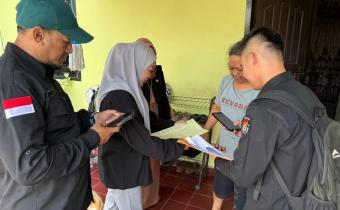 Bawaslu Kota Pekanbaru melakukan Pengawasan Pencocokan dan Penelitian Terbatas (COKTAS) di Kecamatan Sukajadi, Marpoyan Damai dan Bukit Raya