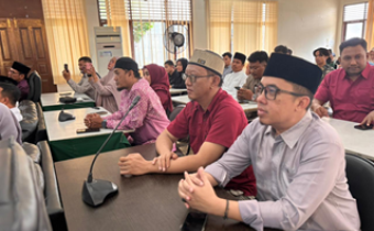 awaslu Kota Pekanbaru menghadiri kegiatan Peringatan Isra Mi’raj Nabi Muhammad SAW 1448 Hijriah