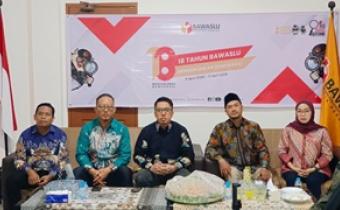 Bawaslu Kota Pekanbaru memperingati Hari Jadi Bawaslu RI