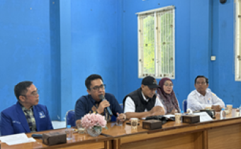 Bawaslu Kota Pekanbaru melaksanakan kunjungan kelembagaan dan konsolidasi ke DPD PAN Kota Pekanbaru