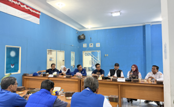 Bawaslu Kota Pekanbaru melaksanakan kunjungan kelembagaan dan konsolidasi ke DPD PAN Kota Pekanbaru