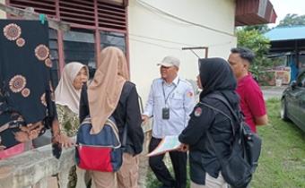 Bawaslu Kota Pekanbaru melaksanakan pengawasan terhadap kegiatan pencocokan dan penelitian terbatas (coklit terbatas)