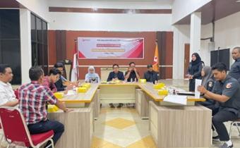 Bawaslu Kota Pekanbaru menerima kunjungan dari Universitas Persada Bunda Indonesia