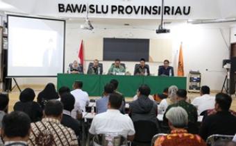 Bawaslu Kota Pekanbaru Hadiri Konsolidasi Bersama Ketua Bawaslu RI, Perkuat Kesiapan Hadapi Pemilu 2029