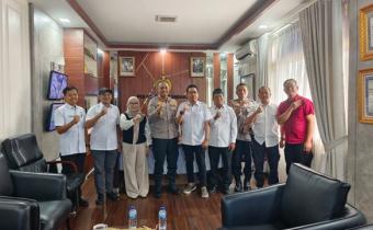 Perkuat Sinergi Antarlembaga, Bawaslu Pekanbaru Kunjungi Polresta Pekanbaru